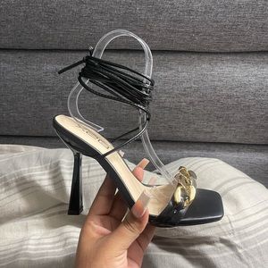 Chain Strap Heels